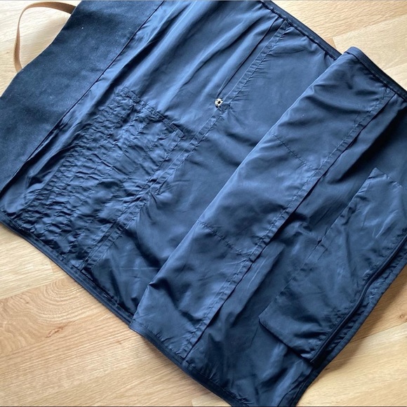 Portfolio Bag Black Canvas + Leather from The Crafter’s Box Ethically Made - Picture 13 of 14